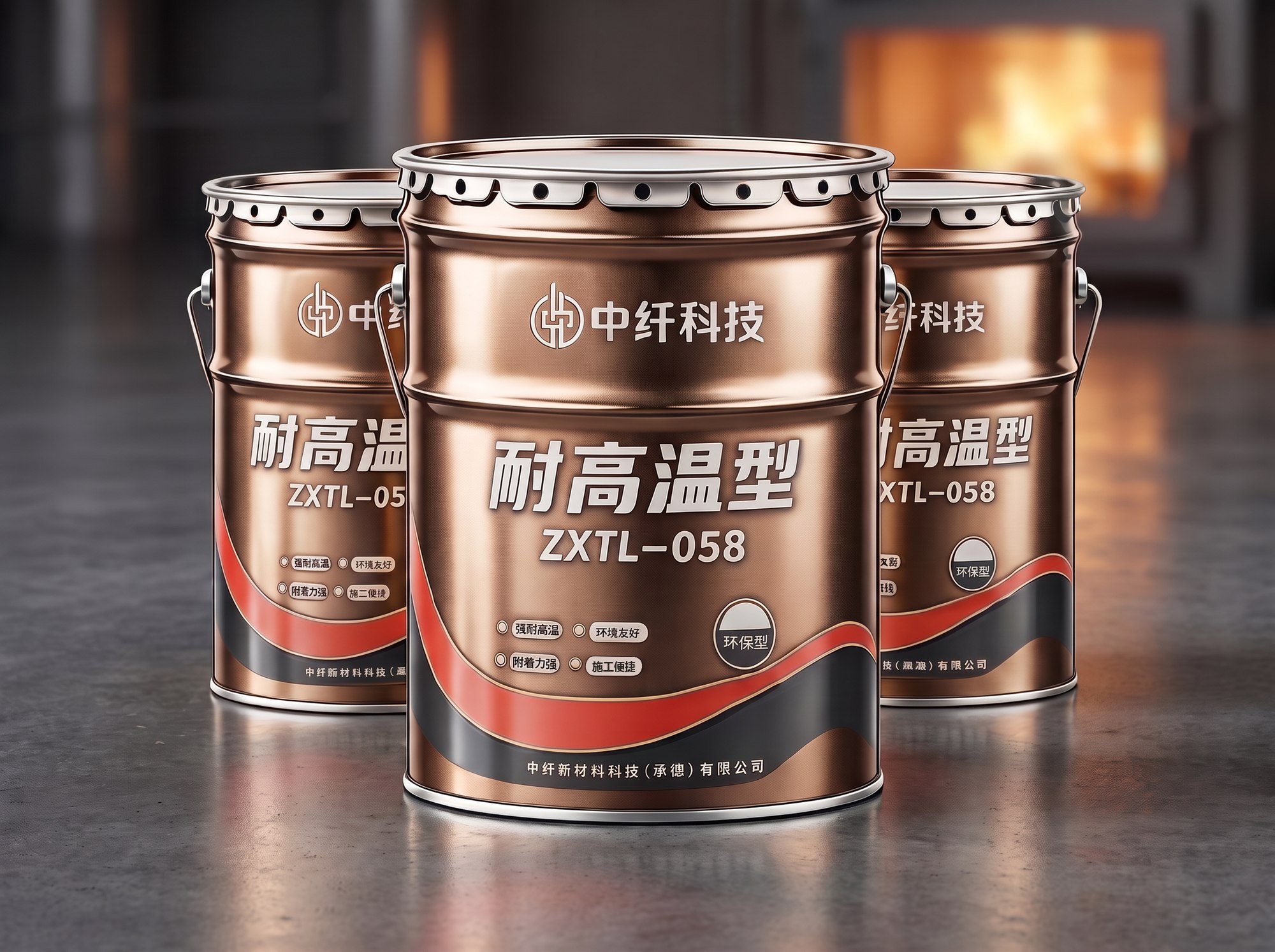 玄武岩鳞片耐高温涂料（ZXTL-058型）